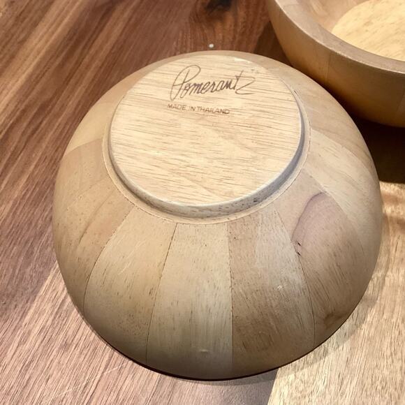 Pomerantz Wooden Bowls - Picture 6 of 7